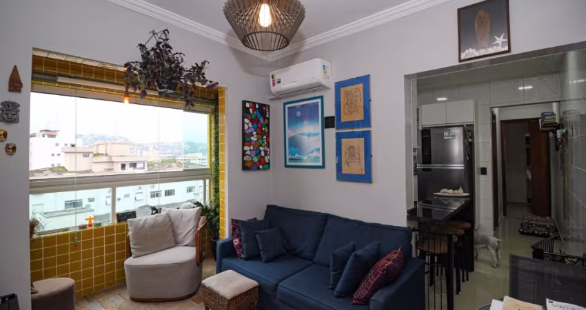 Excelente apartamento em Santos com ótima localização no bairro do Campo Grande