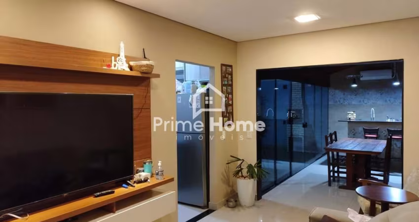 Casa em condomínio fechado com 2 quartos à venda na Avenida Cabo Pedro Hoffman, 425, Residencial Real Parque Sumaré, Sumaré
