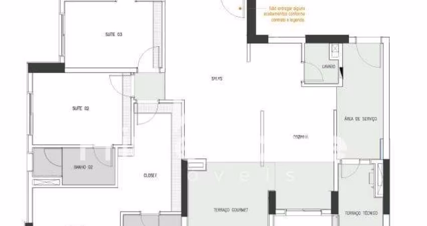 Apartamento com 3 quartos à venda na Rua Orlando Fagnani, 120, Jardim Planalto, Campinas