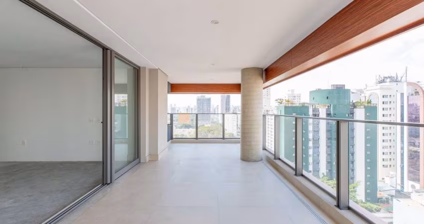 Apartamento no Brooklin Paulista 232m² 4 suítes 3 vagas