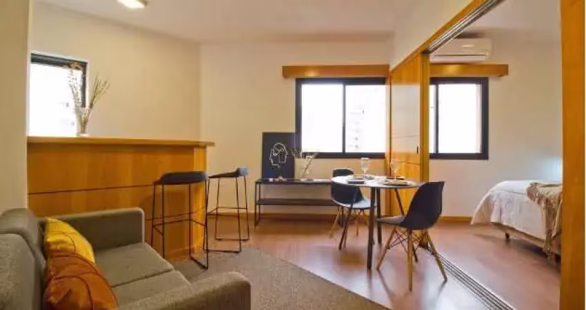 Studio Venda Jardim Paulista 1 suíte 1 banheiro 1 vaga 31 m2