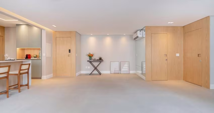 Apartamento na Vila Nova Conceição com 130m² 2 dorm 1 suíte 1 vaga