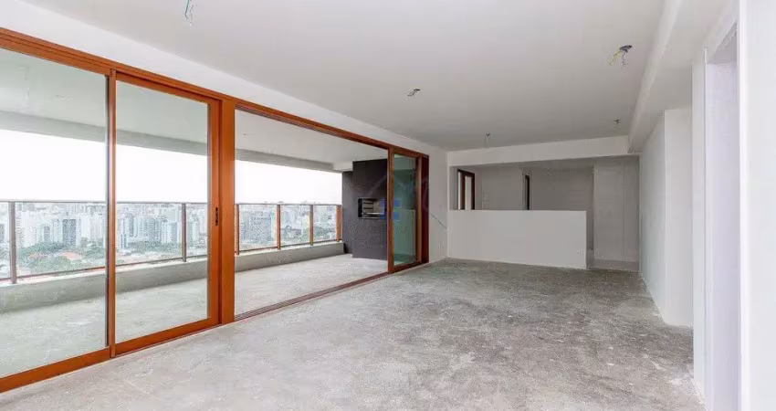 Apartamento no brooklin novo 145m² 3 suítes 2 vagas