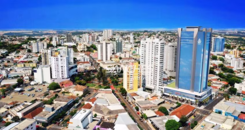 Lançamento, sala comercial, com 125 m² - Centro empresarial Acia - Apucarana/PR