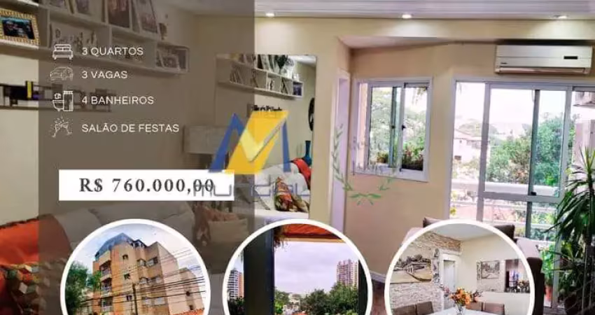 Apartamento com 3 quartos à venda na Rua Washington Luiz, Rudge Ramos, São Bernardo do Campo