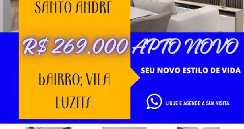 Apartamento com 2 quartos à venda na Vila Luzita, Santo André 