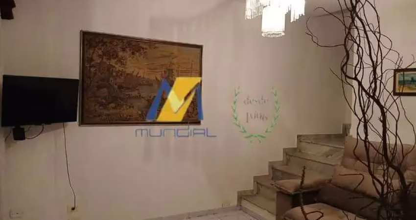 Sobrado para venda com 164m², 3 dormitórios, 1 sala e 2 vagas!!!