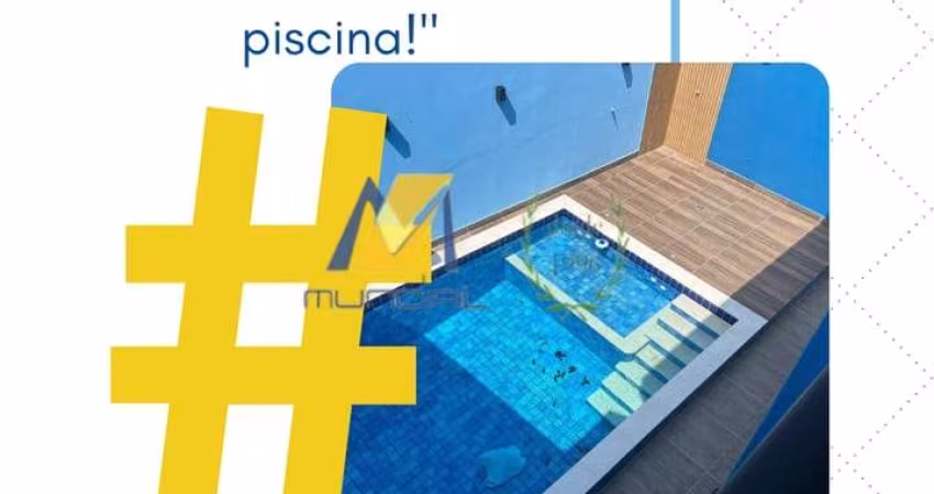 'Esse sobrado tá a 1 quarteirão do mar e tem até banco molhado na piscina!'