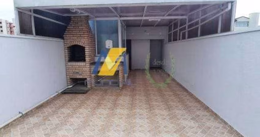 Cobertura para Alugar com 85m², 2 dormitórios, 1 sala e 1 vaga!!!