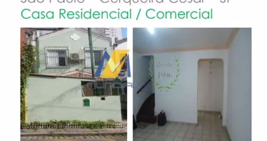 Casa comercial com 1 sala para alugar na Rua Alcides Pertiga, Cerqueira César, São Paulo