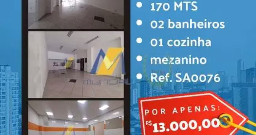 Ponto comercial para alugar no Osvaldo Cruz, São Caetano do Sul 