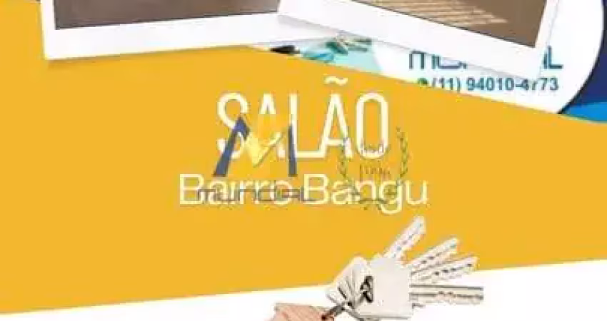???? excelente salão comercial para locação, no bairro bangú