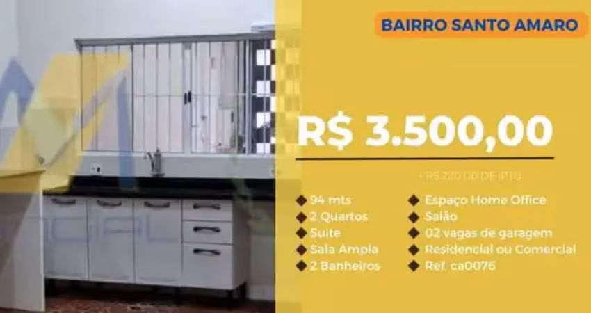 ???? alugo casa para fins residencias ou comercias em santo amaro - sp