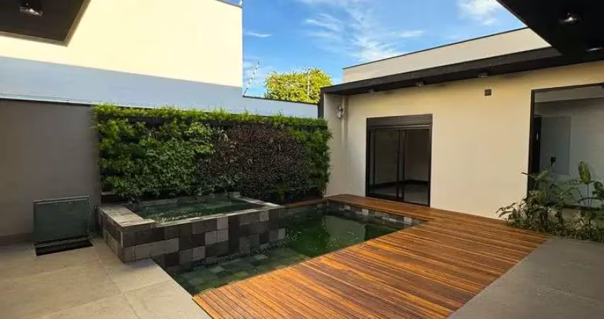 *Casa Térrea de Alto Padrão no Cidade Monções – Sofisticação e Tecnologia*