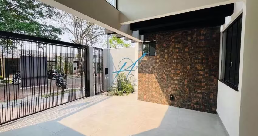 Linda casa imponente  à venda no jardim império do sol em maringá.