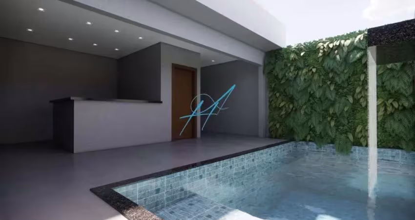 Perfeita casa pra você com piscina, moderna imponente,