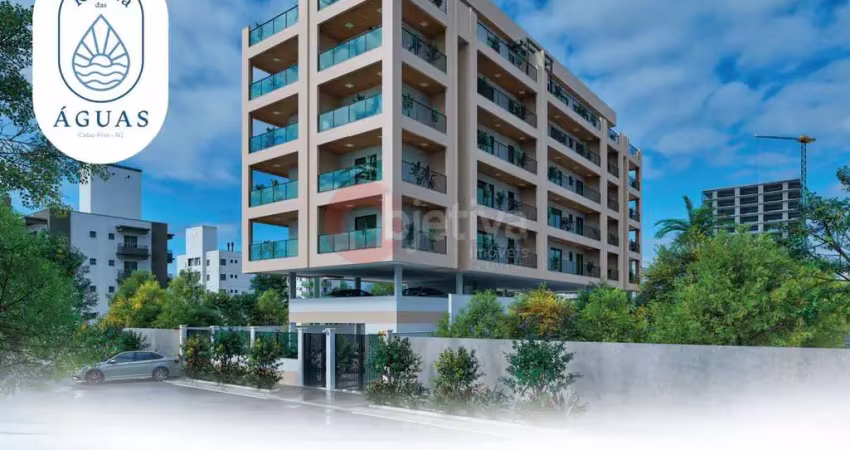 Apartamento na planta, 1 quarto, à 400 metros da praia do forte, cabo frio