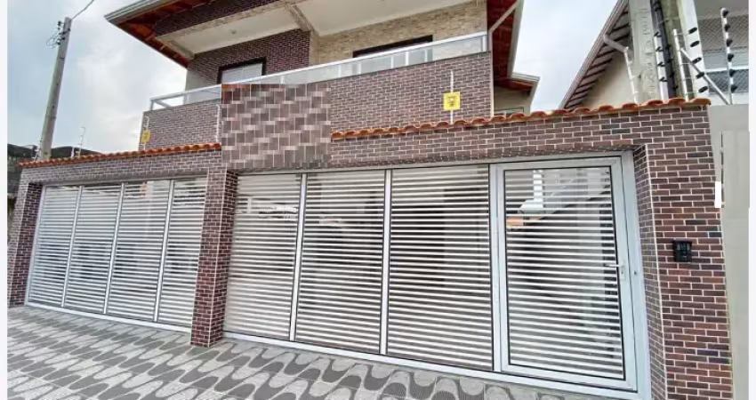 Alugo casa nova 2 dorm com 2 banheiro –  praia grande