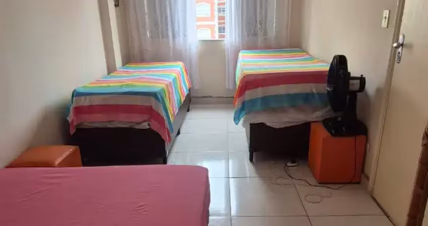 **apartamento 80m da praia mobiliado 1 dormitório – tupi / praia grande**