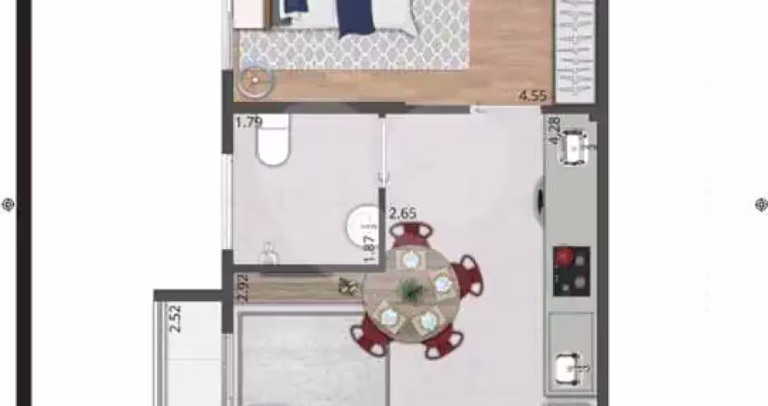 Apartamento com 2 quartos à venda na Avenida dos Carinás, 64, Indianópolis, São Paulo