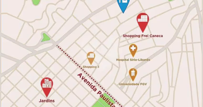 Apartamento com 1 quarto à venda na Rua Bela Cintra, 237, Consolação, São Paulo