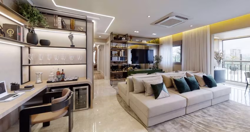 Apartamento de 85m² e 87m² - 03 dormitórios, 02 vagas - Unique Green Parque Toronto