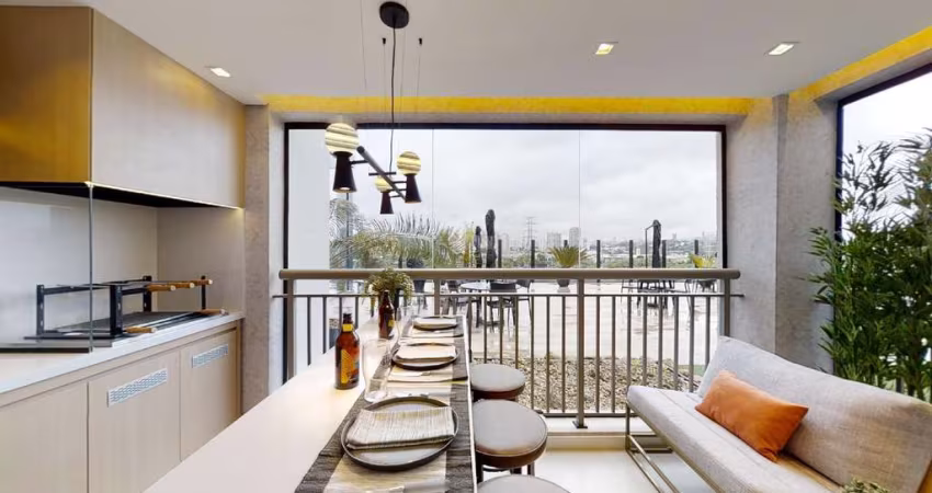 Apartamento de 69m², 02 dormitórios, 01 suíte, 02 vagas - Unique Green Parque Toronto