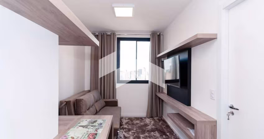 APARTAMENTO COM 01 DORMITÓRIO - MOBILIADO
