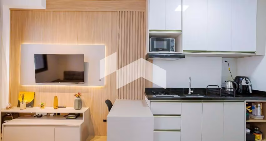 Apartamento mobiliado com ar-condicionado para alugar no Edifício Elysia