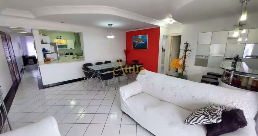 Apto 4 suítes, vista para o mar, 350mts praia, enseada, 2 vagas