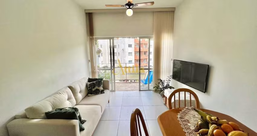 Apto reformado, 3 dorms., sacada, 1 vaga, Enseada