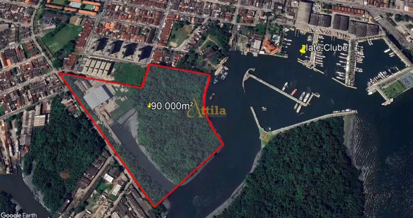 Terreno comercial à venda na Avenida Prefeito Domingos de Souza, 605, Jardim Santa Maria, Guarujá