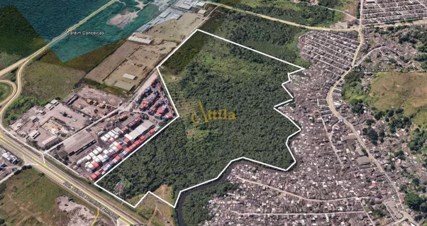 Área ind. e logística para contêineres do porto