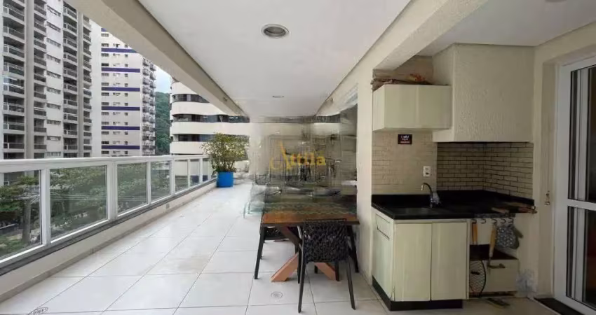 Apartamento com 3 quartos para alugar na Rua Mário Ribeiro, 623, Pitangueiras, Guarujá