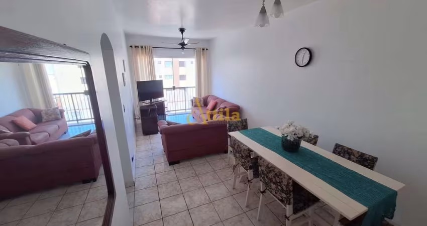 Apto (lado praia), 2 dorms., 1 vaga, Enseada