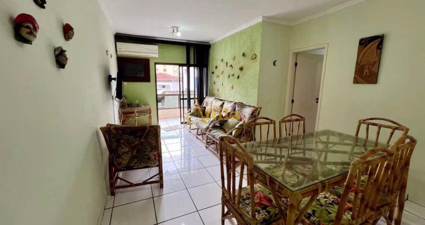 Apto 3 dorms., sacada, lazer, 1 vaga, Enseada