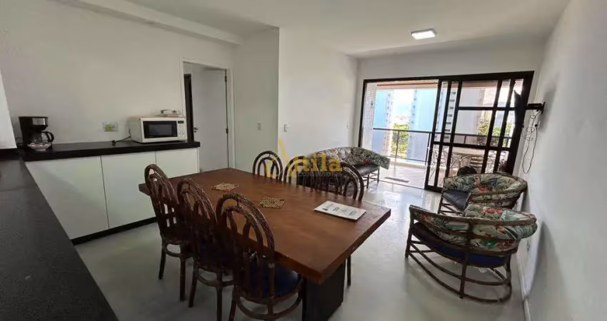 Apartamento vista oceano ,todo avarandado 03 dorm, cod: 6284