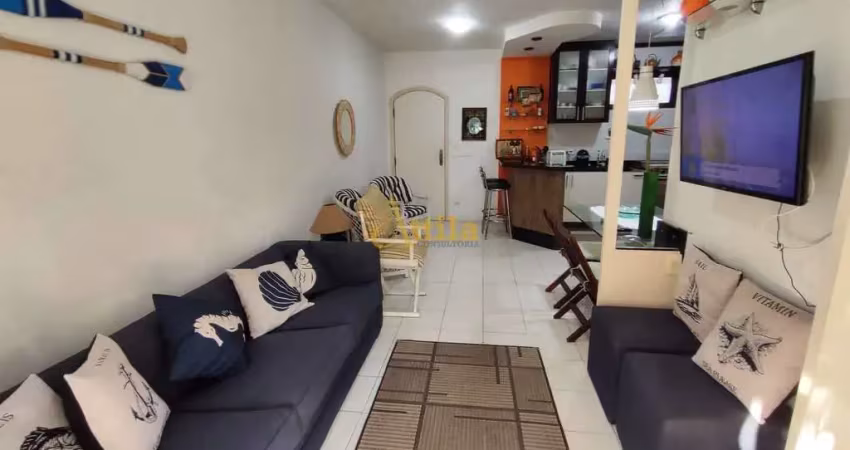 Apto vista mar, 3 dorms., 300mts praia, lazer, enseada