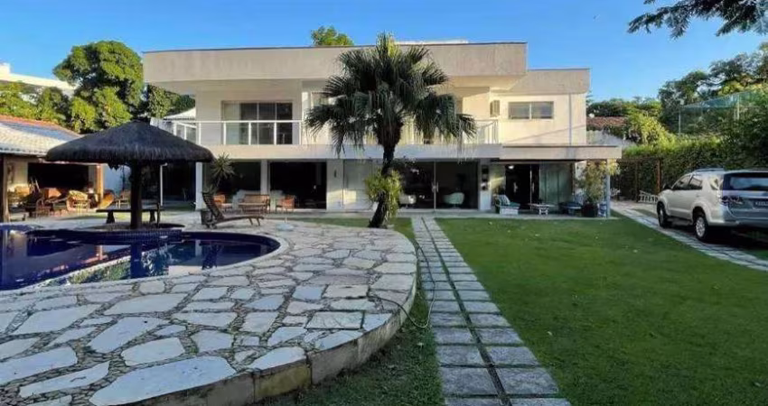 Casa Duplex, 6 Quartos Suítes, 640 m², Condomínio Lagoa Mar do Norte