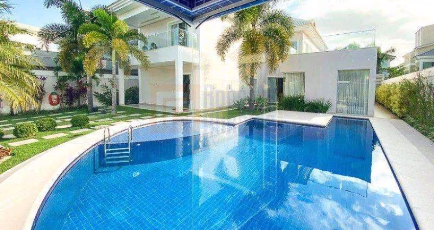 Casa no Recreio dos Bandeirantes, 5 Quartos Suítes, 488 m², Condomínio Terra Américas