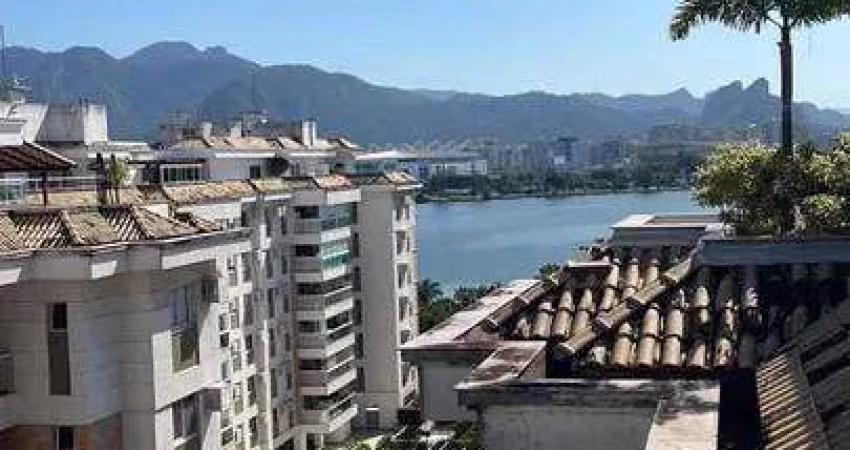 Linda Cobertura Duplex na Barra da Tijuca, 4 Quartos, 2 Suítes, 206 m², Ed Laguna Di Mare