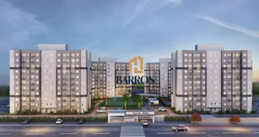 Apartamento á venda, 2 dorm, 49 m² terras altas - pompéia - piracicaba/sp