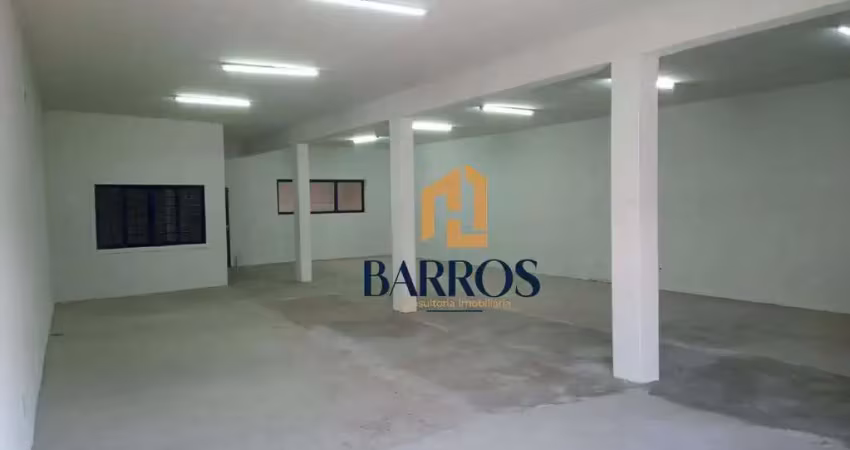 Ótimo salão comercial - centro - 192mt² - 2 wc - 1 escritório