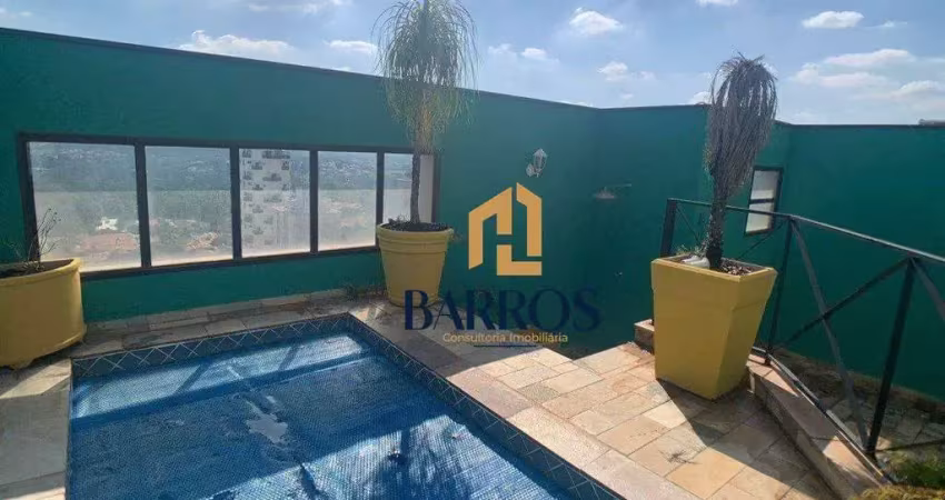 Apartamento duplex na cobertura á venda 3 dorm, 164m2 - centro, edifício nova york - piracicaba/sp
