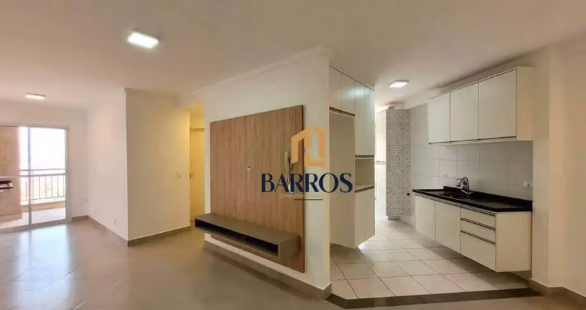 Apartamento para locação 2 dormitórios, 66m2 - bairro paulicéia, residencial mirage - piracicaba/sp
