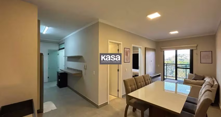 Apartamento mobiliado para locação no edifício life carraro, no taboão em bragança paulista-sp