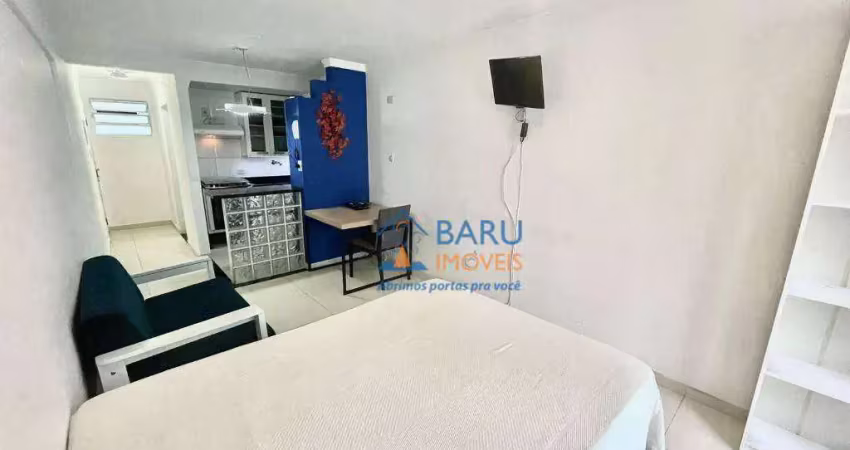 Kitnet com 1 dormitório à venda, 27 m² por r$ 260.000,00 - santa cecília - são paulo/sp