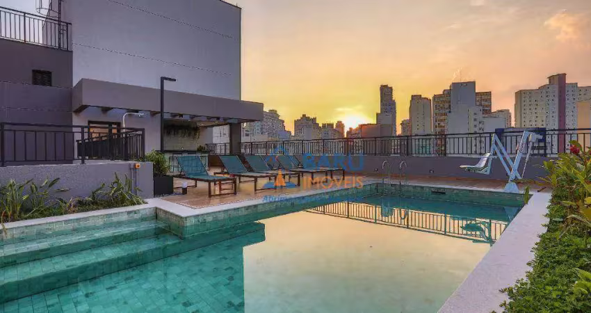 Studio com 1 dormitório à venda, 24 m² - santa cecília - são paulo/sp