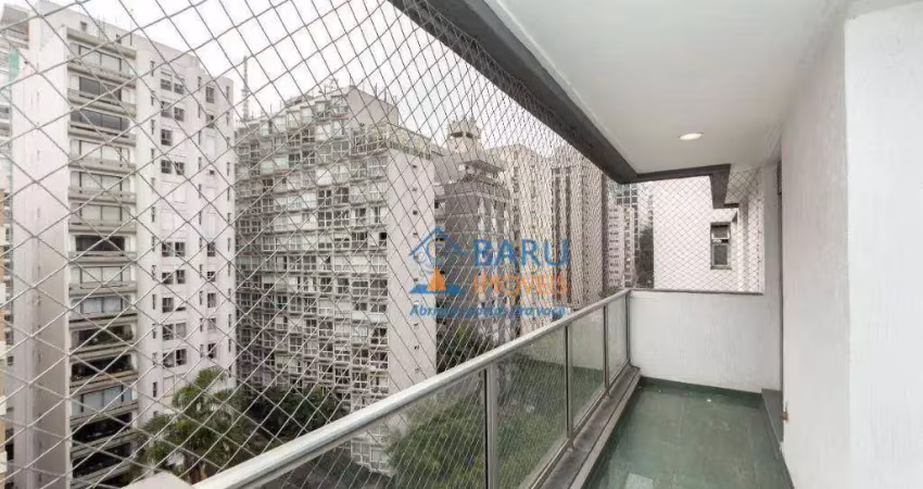 Apartamento com 3 dormitórios à venda, 163 m² por r$ 1.800.000,00 - consolação - são paulo/sp