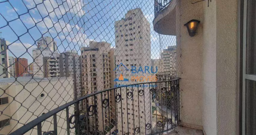 Apartamento com 3 dormitórios para alugar, 110 m² por r$ 8.435,79 - moema - são paulo/sp